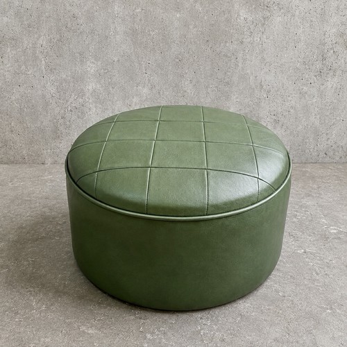 Pouf poggiapiedi vintage metà