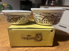 🟤 Le Cantastorie Set 2 Ciotoline Impilabili Mulino Bianco Barilla 2011