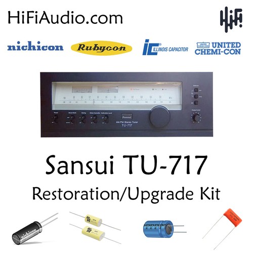 Sansui 717 ricostruzione - sansui, tu-717