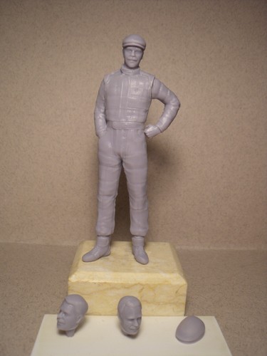 Figurine mansell vroom - ,