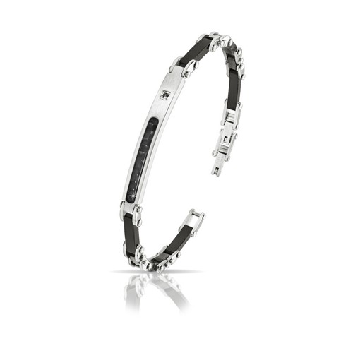 Bracciale uomo acciaio 316l - bracciale, in