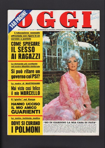 Oggi 1972 lollobrigida - oggi, 17/1972