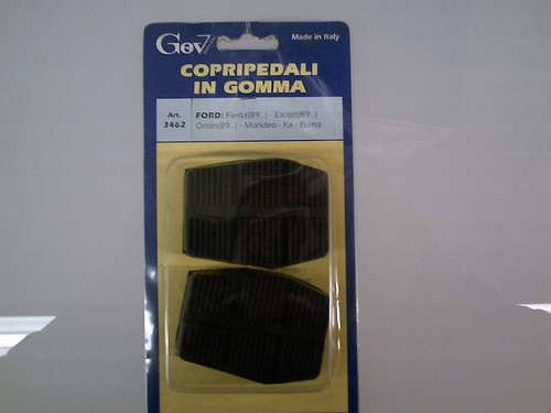 Copripedali gomma 3462 ford - copripedali,