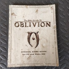 Elder Scrolls IV Oblivion Guida Libro Gioco Ufficiale Strategia Prima Xbox 360 PC