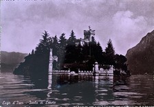 Cartolina Isola di Loreto Montisola Brescia Lago d’Iseo viaggiata