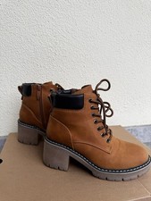 stivaletti bata camoscio color