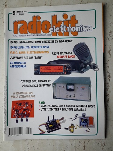 Radio kit elettronica anno - radio,