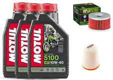 KIT/TAGLIANDO SUZUKI DR R DJEBEL DAKAR DR S 600 OLIO MOTUL 5100 10W40 FILTRI