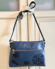 BORSA TRACOLLA BLU DESIGUAL