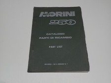 MOTO MORINI 250 MOTOCICLETTA CATALOGO RICAMBI