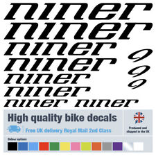 Niner etichette decalcomanie