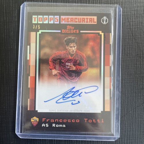 Totti rookie jersey auto - totti,