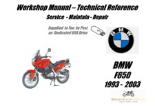 BMW F650 F 650 Manuale