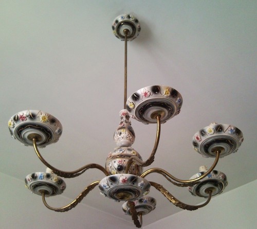 Lampadario capodimonte - lampadario, "capodimonte"