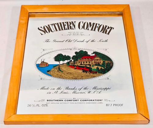 Large southern comfort mirror - southern,