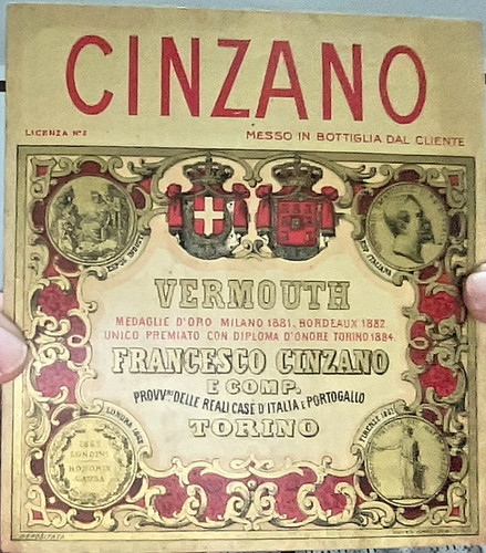 Etichette francesco cinzano - 16,