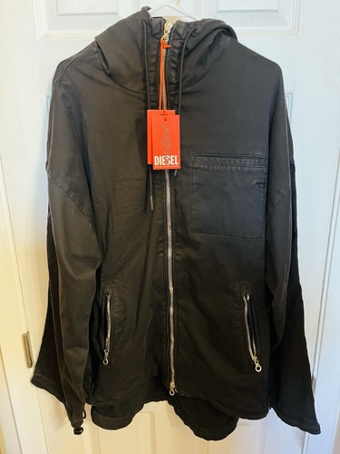 Diesel denim hooded joggjeans - diesel,