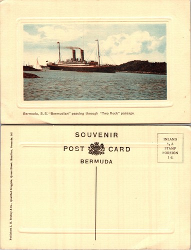 Cartolina bermuda bermudian - ss,