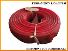 Fascetta,tenda in PVC h 72 mm piatta divisibile colore rosso originale anni 70