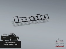 SCRITTA ADESIVA SAGOMATA per