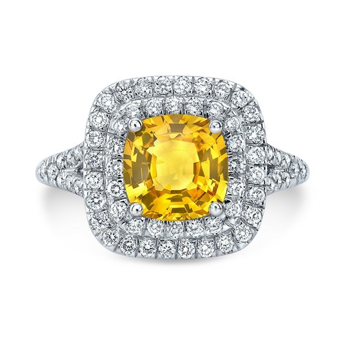 Cuscino giallo zaffiro - giallo,