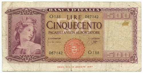 100 lire barbetti - 100,