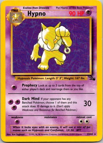 Hypno rare fossil - hypno,