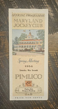 Programma querce Pimlico 1938