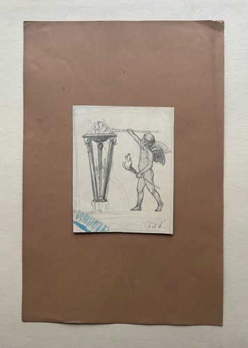 Disegno angelo putto - disegno,