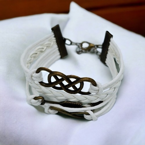 Bracciale charm infinity cuore - charm,