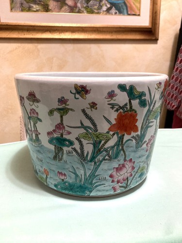 Antico vaso cinese decorato - vaso,
