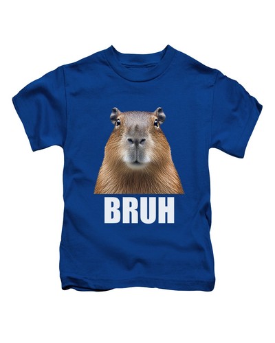 Shirt bambino bruh capybara - t-shirt,
