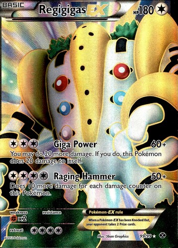 Pokemon regigigas next - regigigas, ex