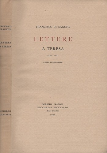 Libri sanctis lettere - sanctis,