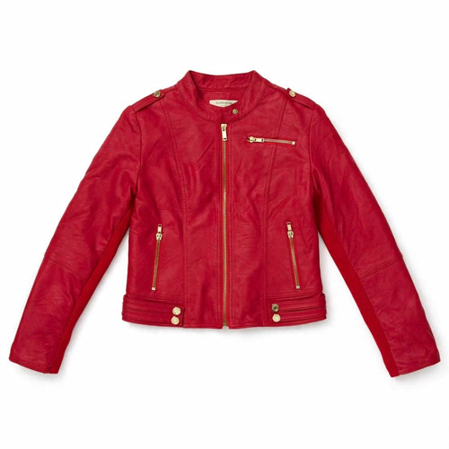 Giacca biker pelle twinset - giacca,