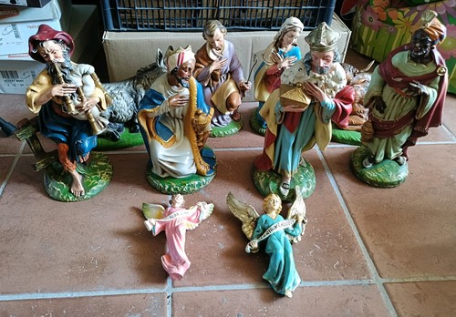 Statuine presepe cartapesta