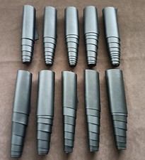 LOTTO DI 10 STRISCE DI MEZZI VITELLI, CINTURE, TRACOLLE, BRACCIALI, LARP, GRV