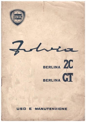 Lancia fulvia berlina - fulvia,