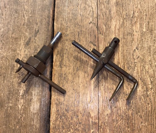 Vintage tank washer - tank, cutters