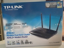 TP-LINK TD-W8980 MODEM ROUTER WIRELESS N600 