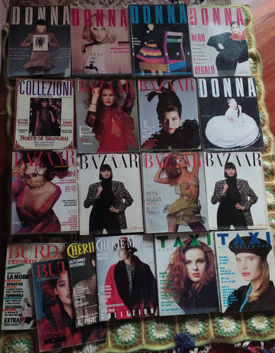 Lotto riviste moda anni - di,