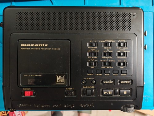Marantz pmd 650u minidisc - marantz,