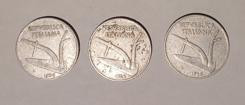 Monete lire del 1954 - 10,
