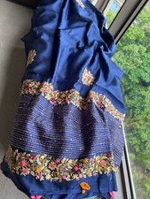 Sari in pura seta munga