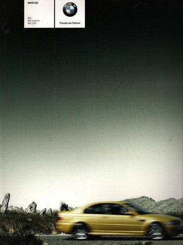 Brochure bmw cabrio m3 - cabrio,