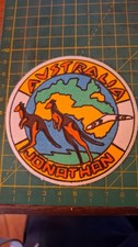 TOPPA PATCH VINTAGE IN TESSUTO GOMMATO AUSTRALIA JONATHAN