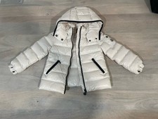 Moncler Bady giubbotto imbottito avorio/bianco taglia 4 bambino