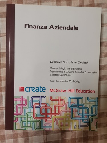 Finanza aziendale piatti - aziendale,