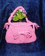 Borsa uncinetto fatta a mano