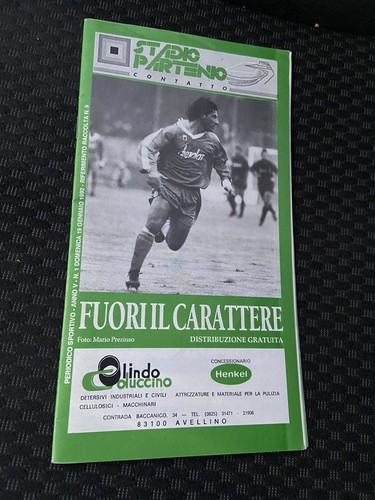 Programma ufficiale avellino - programma,